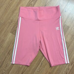 NWT ADIDAS pink bike shorts